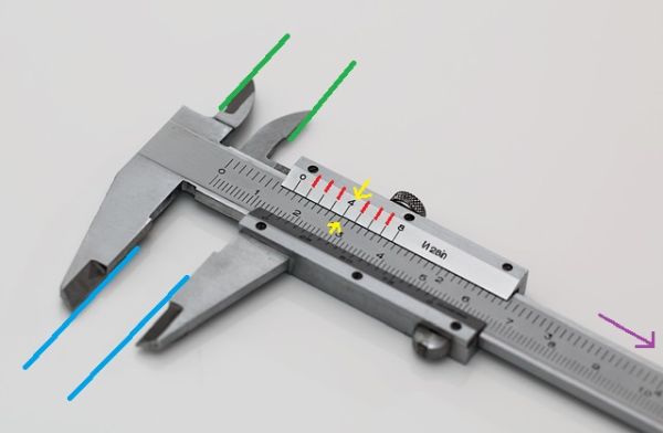 Professionelle Edelstahl Messschieber 0-150mm Schieblehre Messwerkzeug Innen Außentiefe Schrittmikrometer Messen