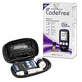 SD CodeFree Blutzuckermessgerät Set mit Teststreifen, Diabetes-Set mg/dL, Vorteilspack inkl. Blutzuckerteststreifen und Blutlanzetten